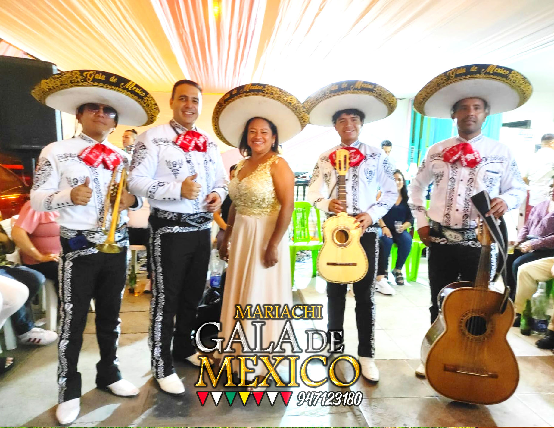 Presentación en vivo de mariachis en distritos de Lima