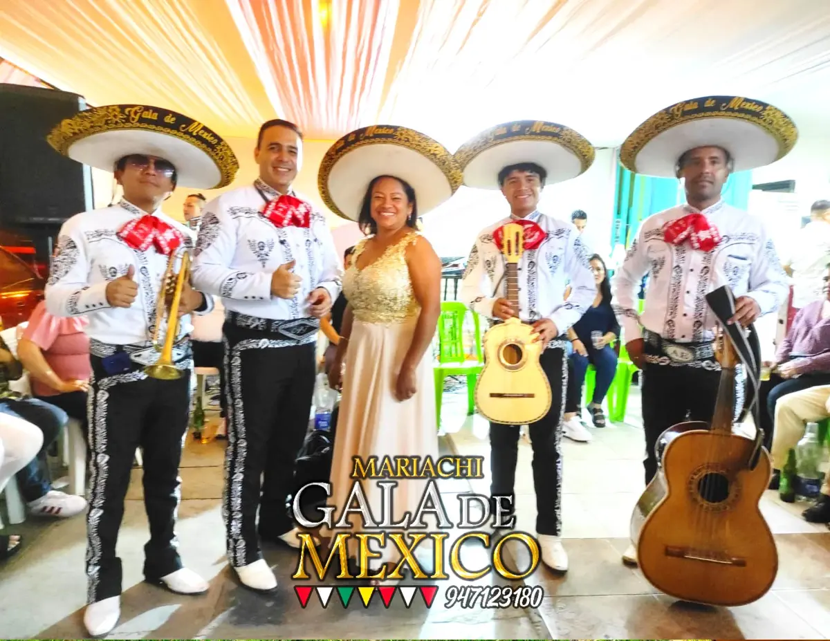 Presentación en vivo de mariachis en distritos de Lima