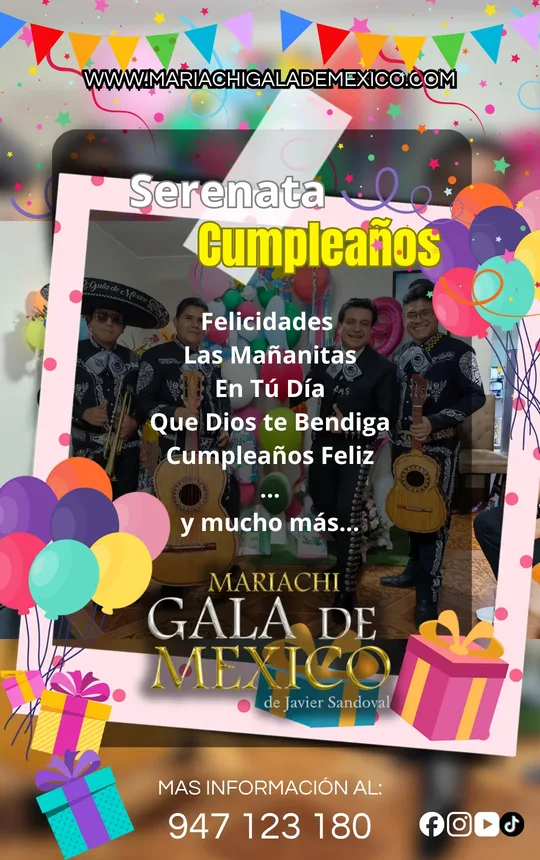 Serenata para Cumpleaños - Mariachi Gala de México
